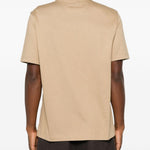 T-shirt a maniche corte in beige Zegna - uomo 