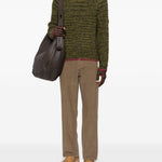 Maglione a girocollo frederik in verde Sunflower - uomo 