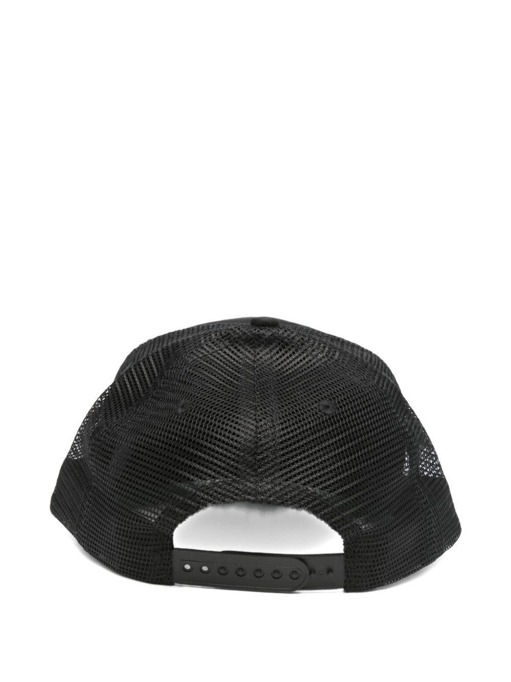 Cappello da camion con logo e grafica in nero Rhude - uomo 