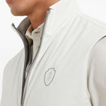 Gilet reversibile in biancoBrunello cucinelli - uomo 