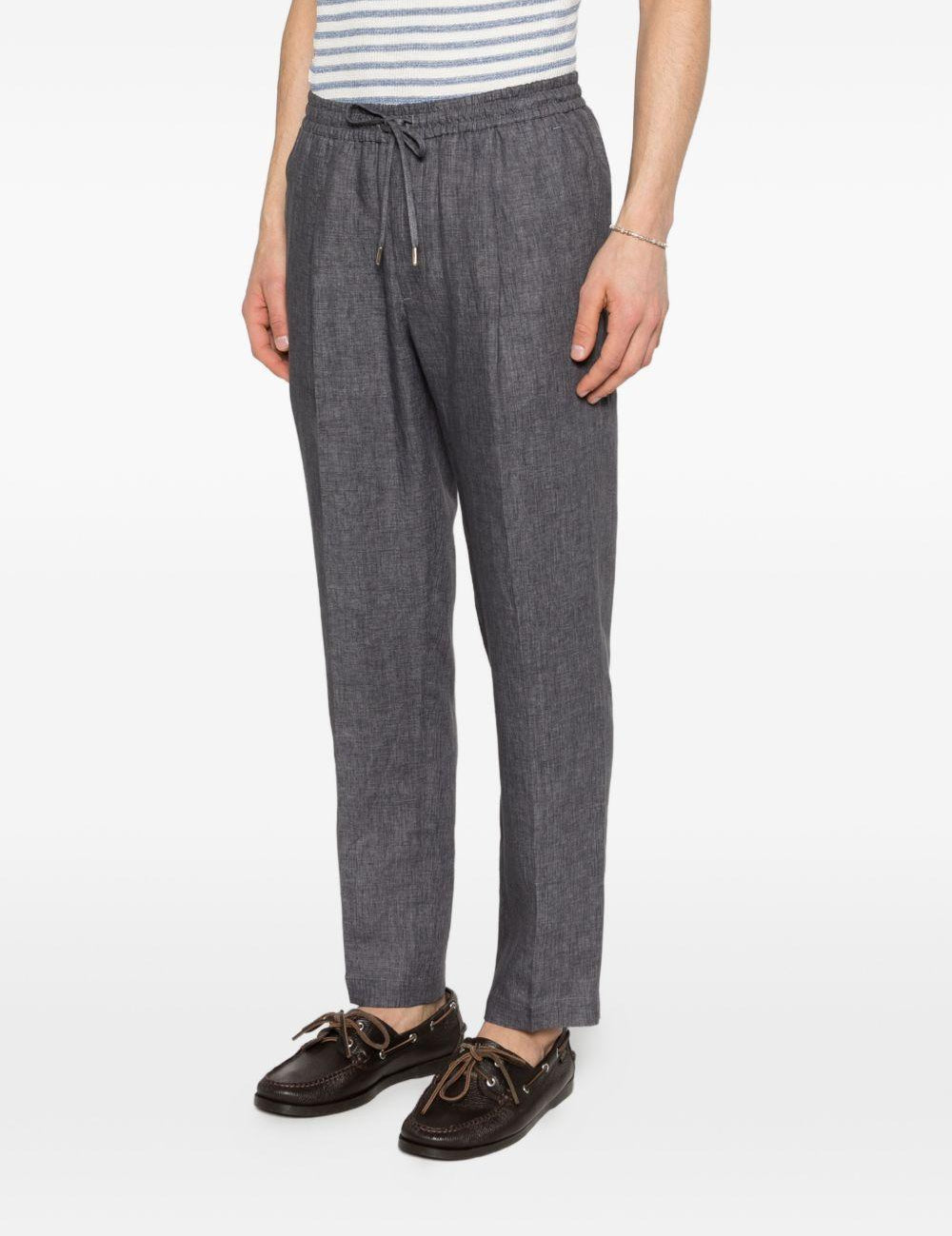 Pantaloni con coulisse in grigio Briglia 1949 - uomo 