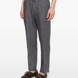 Pantaloni con coulisse in grigio Briglia 1949 - uomo 