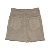 Minigonna in denim in grigio - bambina 