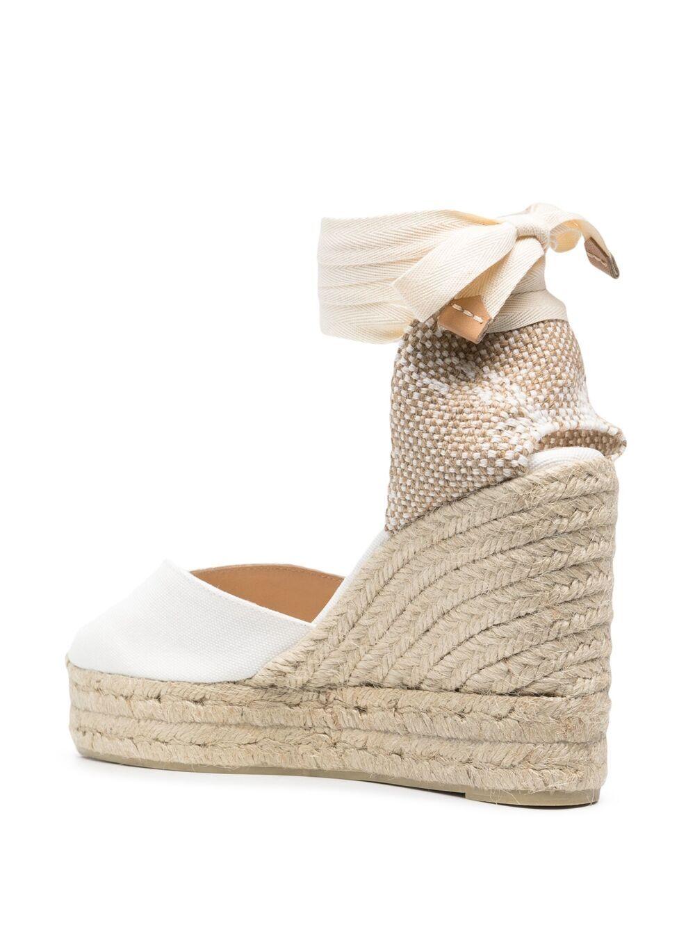 Espadrillas Chiara con zeppa in avorio CASTANER - donna 