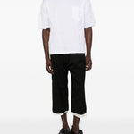 T-shirt con tasca applicata in bianco Comme des garcons homme - uomo 