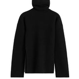 Maglione a maniche lunghe con spacchi in nero Toteme - donna 