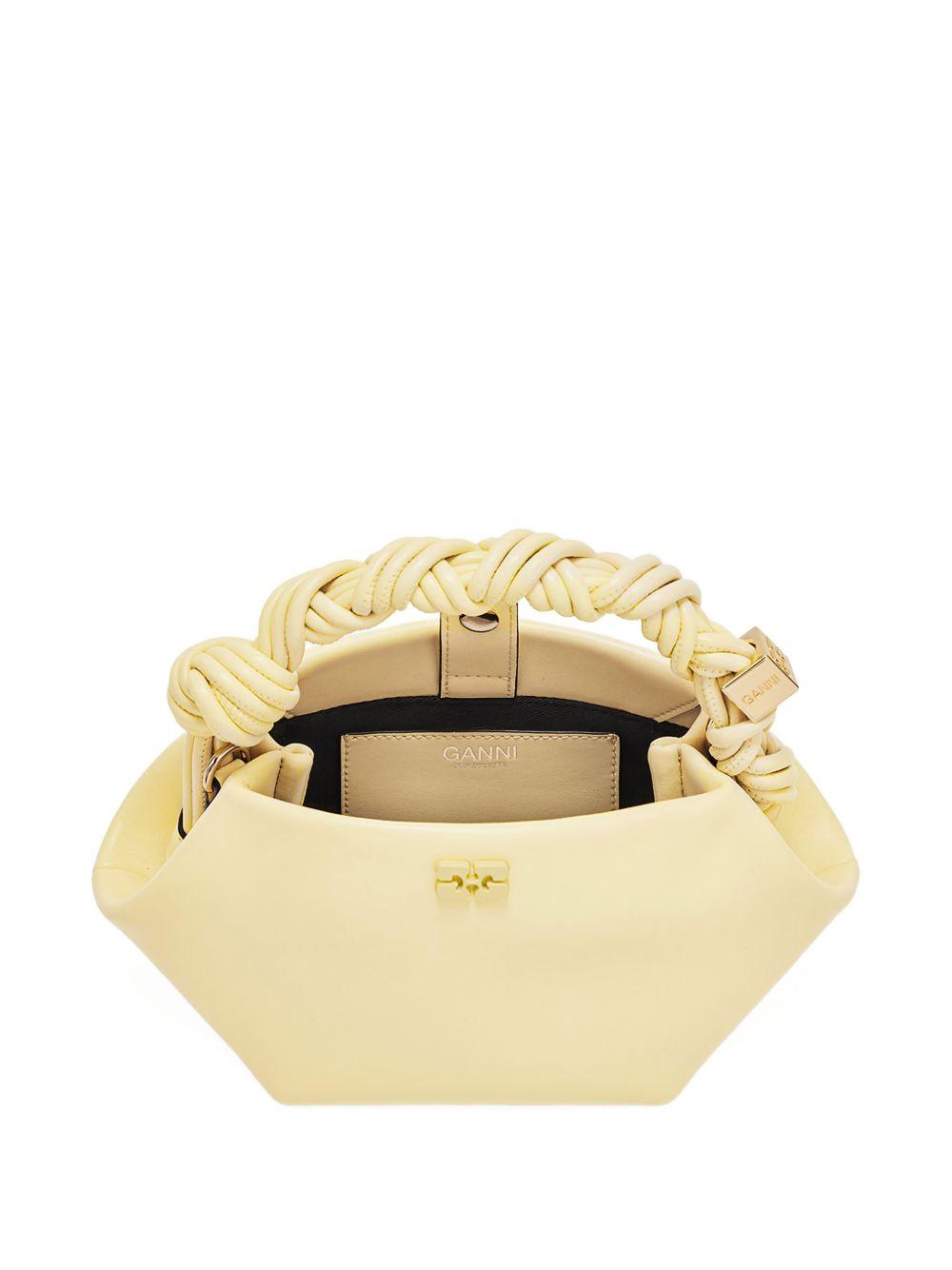 BORSA A MANO BOU MINI IN GIALLO GANNI - DONNA 
