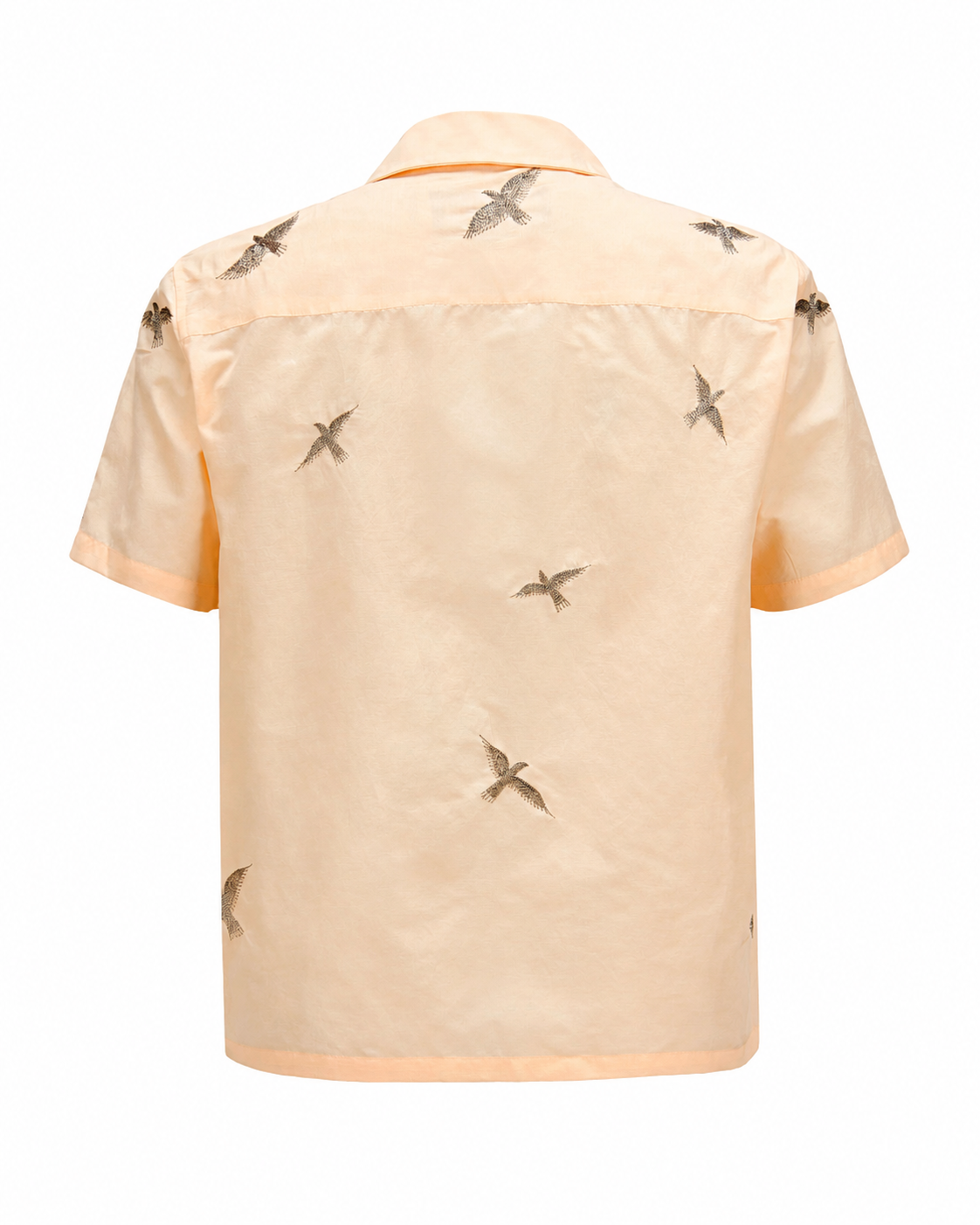 Camicia stampa COLOMBE a mezza manica IN ROSA baziszt - uomo 