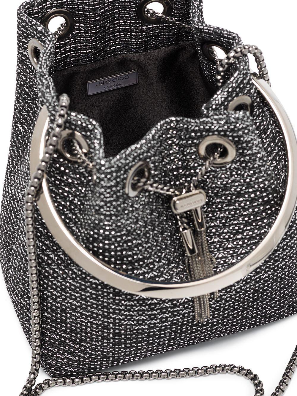 Borsa mini Bon Bon in nero Jimmy choo - donna 