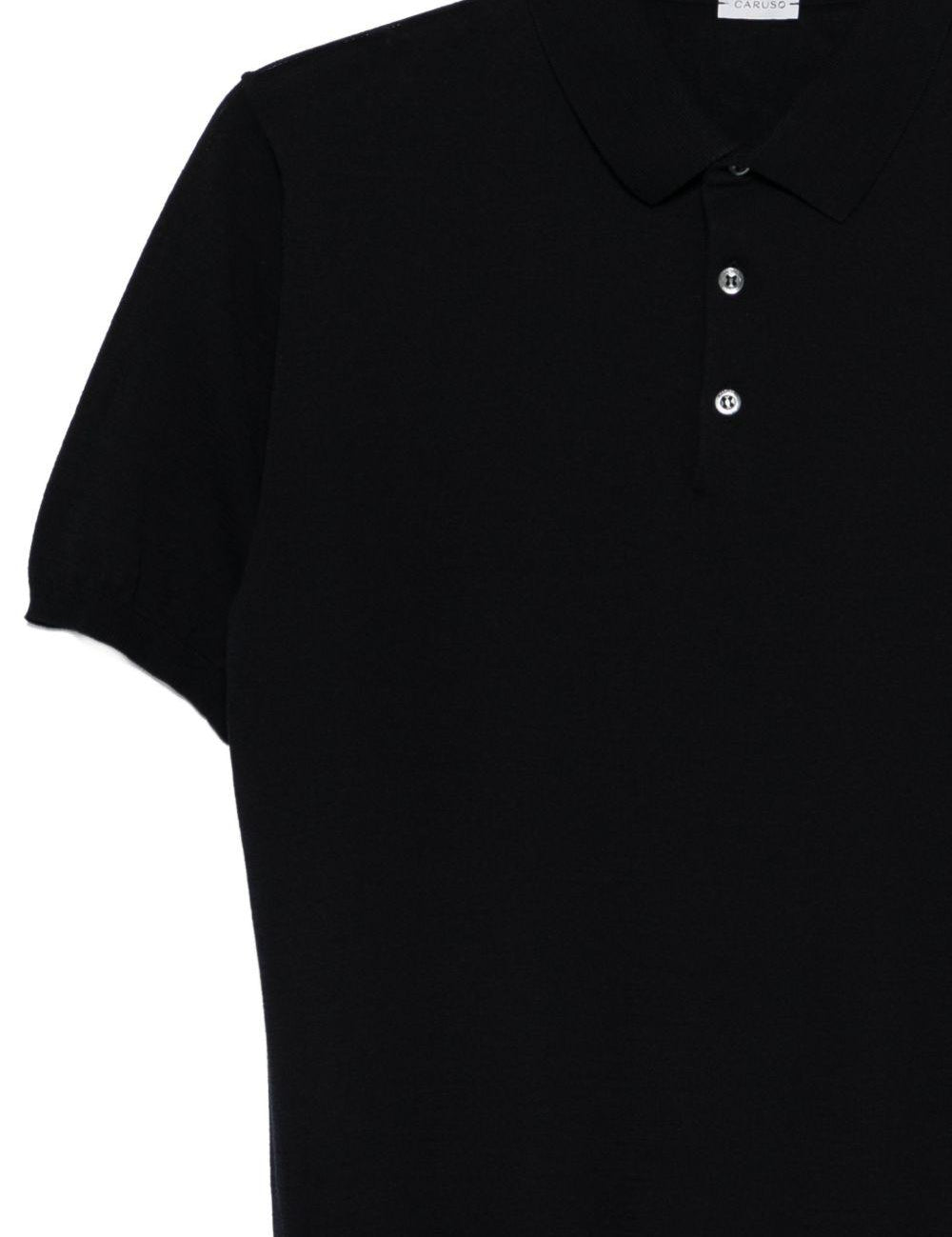 Polo navy in blu Caruso - uomo 
