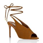 Sandali lais in marrone in marrone Aquazzura - donna 