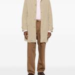 Cappotto con bottoni Lemon in beige Aspesi - uomo 