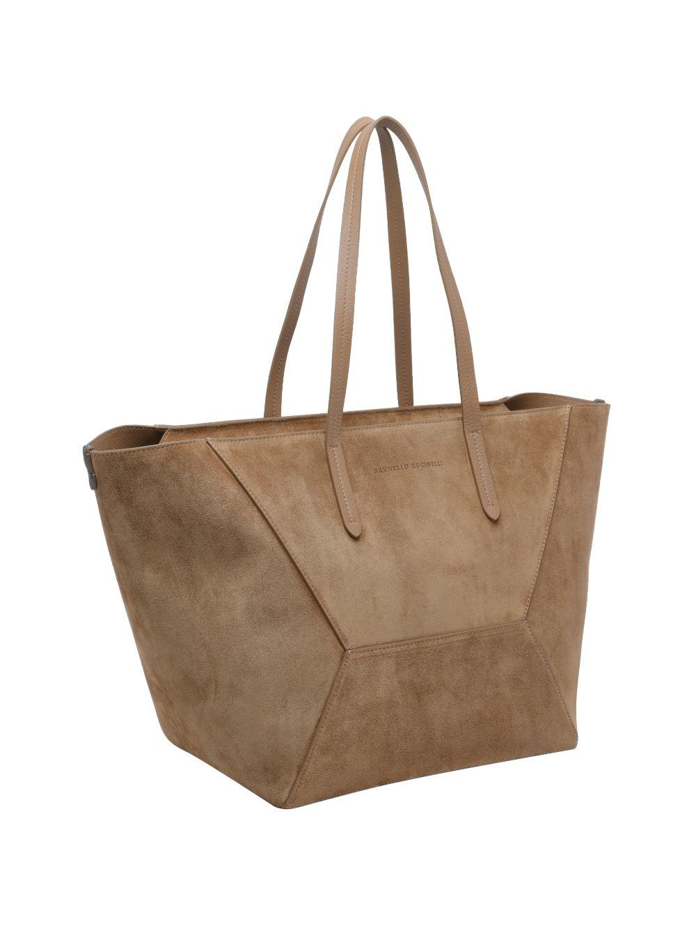 Borsa tote BC Duo in marrone Brunello cucinelli - donna 