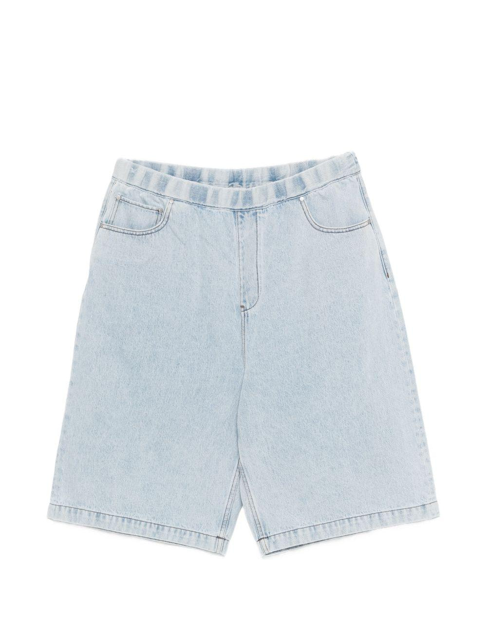 Pantaloncini elasticizzati con tasca Spar in blu Entire studios - unisex 