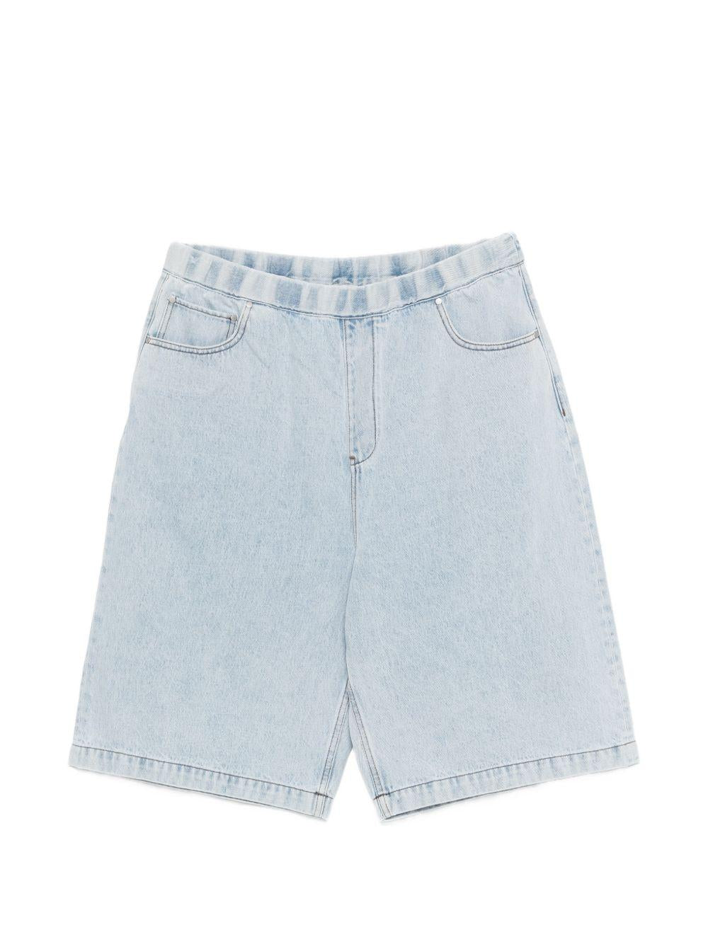 Pantaloncini elasticizzati con tasca Spar in blu Entire studios - unisex 