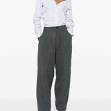 Pantaloni a palazzo in grigio Darkpark - donna 