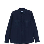 Camicia con tasca con patta in blu Aspesi - uomo 