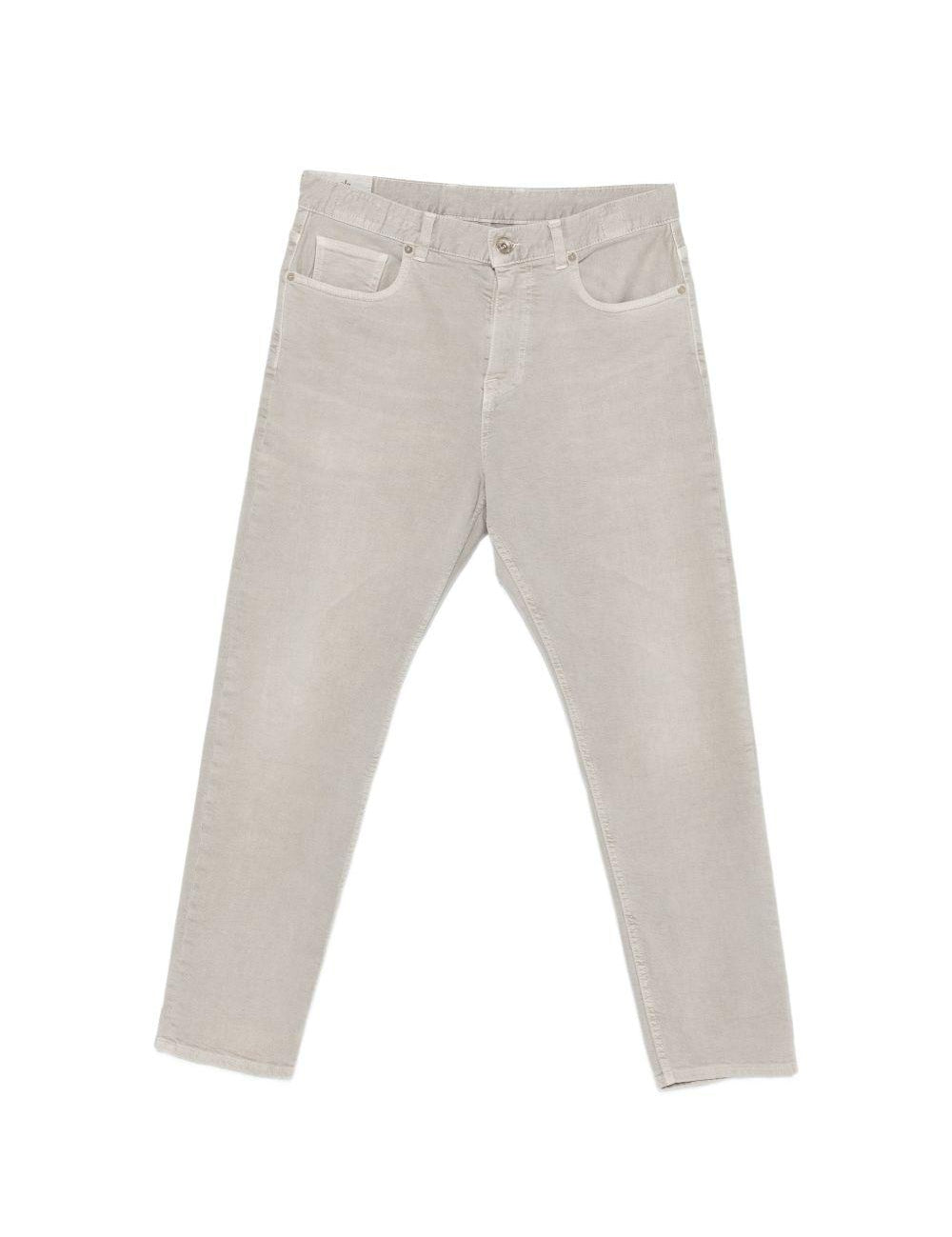 Jeans con tasche in ecrù Eleventy - uomo 