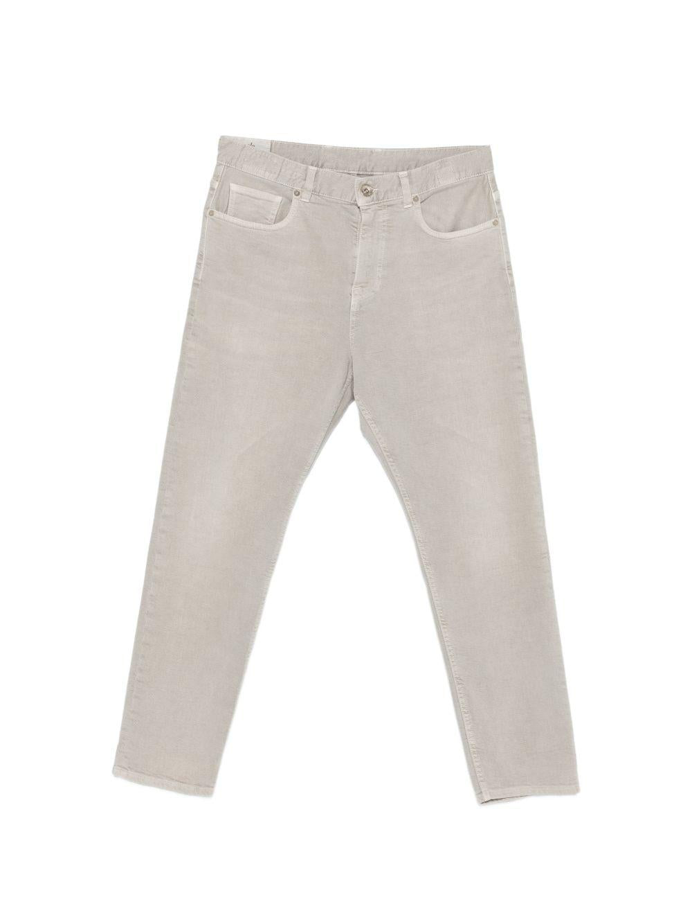 Jeans con tasche in ecrù Eleventy - uomo 