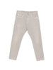 Men's Eleventy ecru jeans with pockets