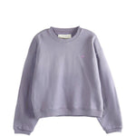 Felpa ricamata in viola Erl - unisex 