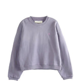 Felpa ricamata in viola Erl - unisex 