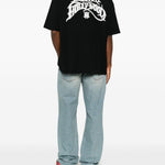 T-shirt Hollywood LJ Skate in nero 