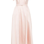 Abito midi con ruches in rosa Roland Mouret - donna 