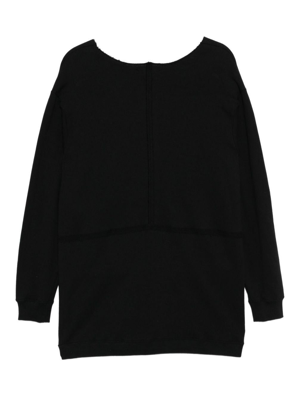 Maglione con bordo vivo in nero Undercover - uomo 