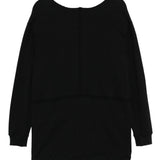 Maglione con bordo vivo in nero Undercover - uomo 