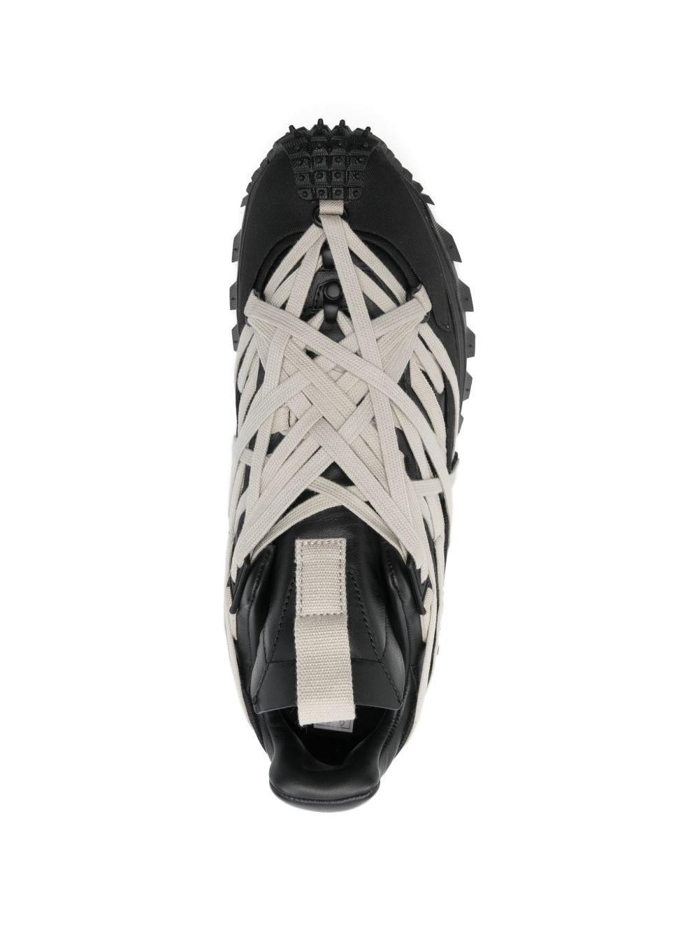 Sneakers trailgrip megalace in nero Rick Owens x Moncler - unisex 