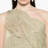 Abito asimmetrico amabe in beige Costarellos - donna 