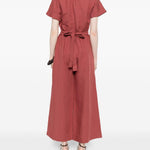 Tuta intera a gamba ampia in rosa Maxmara weekend - donna 