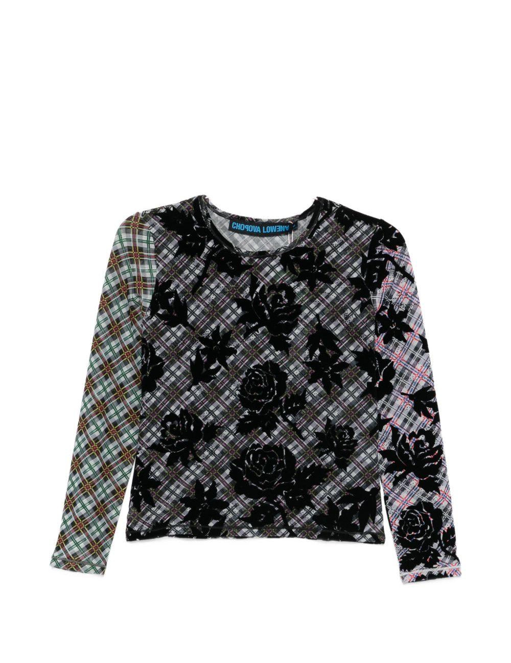 Top con stampa multicolore Chopova Lowena - donna 