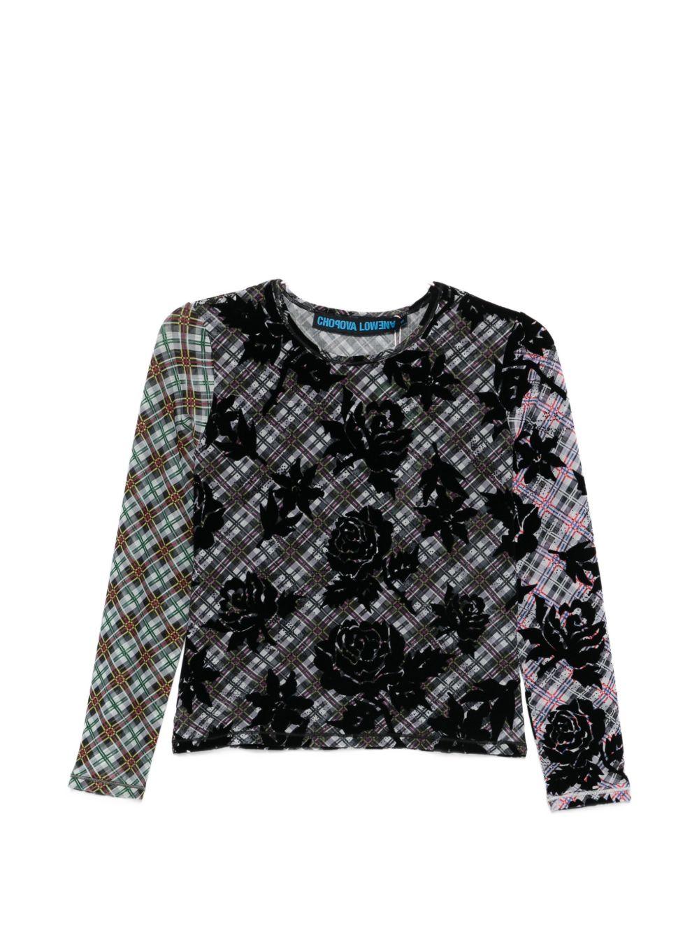 Top con stampa multicolore Chopova Lowena - donna 