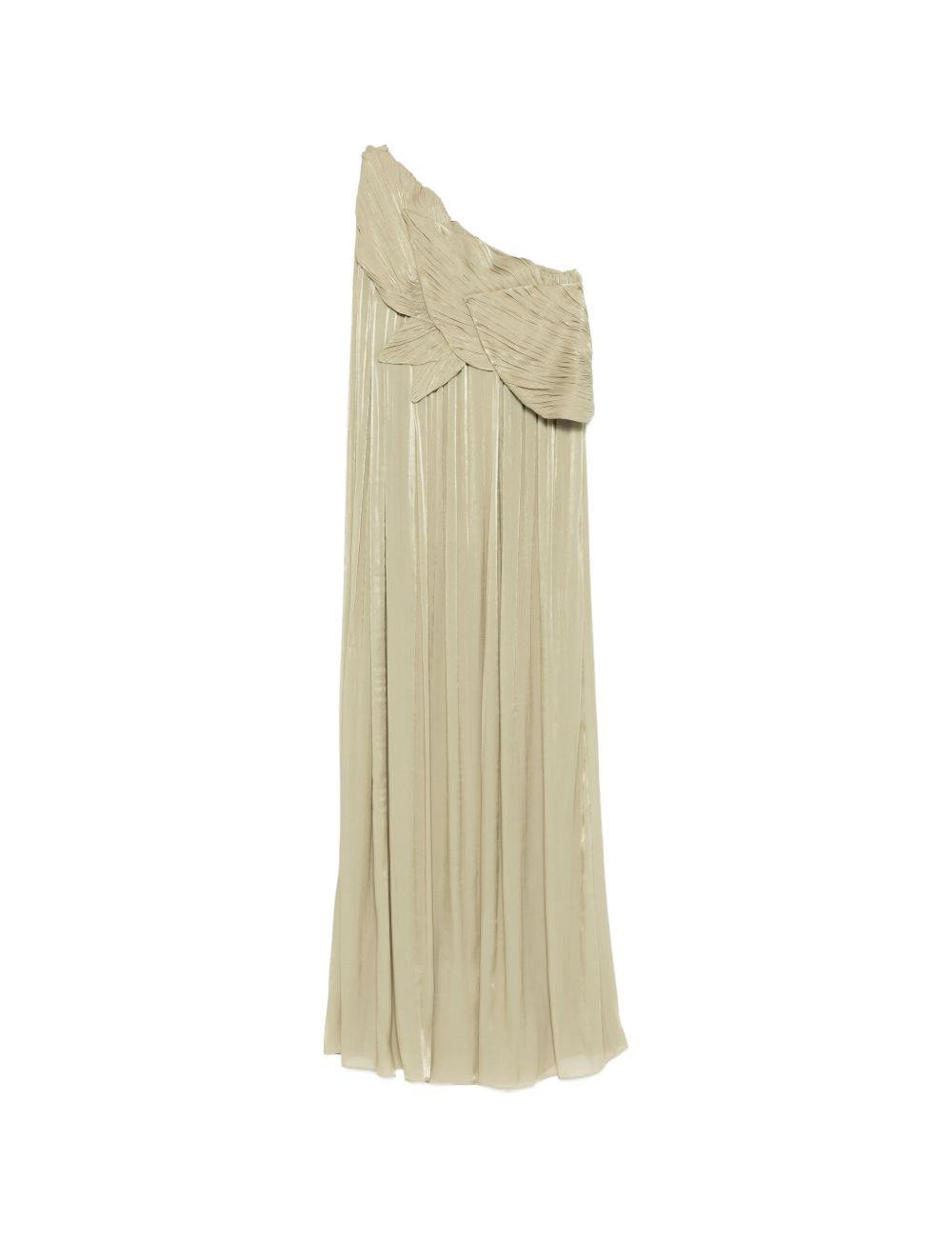 Abito asimmetrico amabe in beige Costarellos - donna 