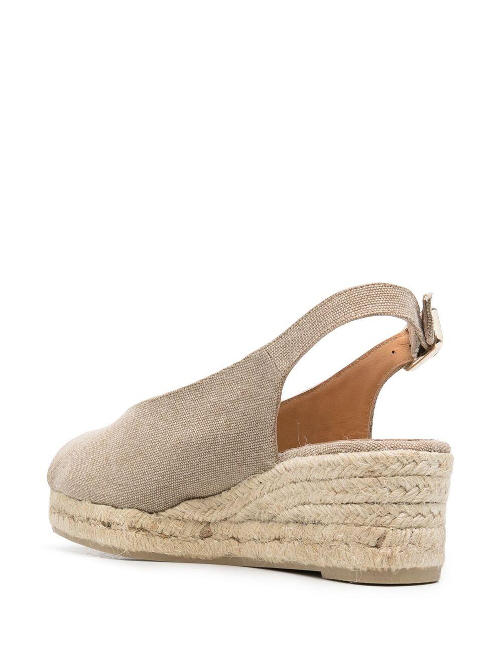 Espadrillas Dosalia con zeppa in beige Castañer - donna 