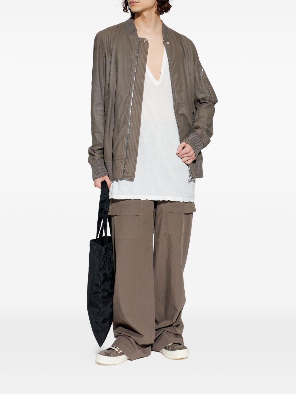 Pantaloni cargo in verde Rick owens drkshdw - uomo 
