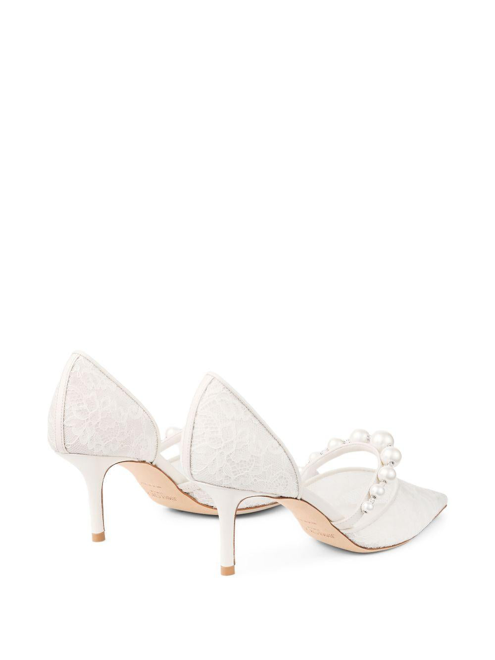 Decollete Aurelie con decorazione in bianco Jimmy choo - donna 