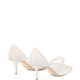 Decollete Aurelie con decorazione in bianco Jimmy choo - donna 