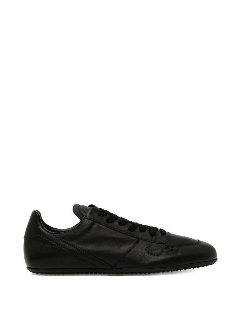 Sneakers con lacci in nero Rick owens - uomo 