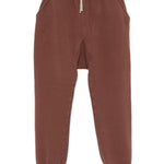 Pantaloni sportivi con coulisse in marrone Rick owens kids - bambini 