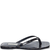 Sandali infradito in marrone cocco toteme - donna 