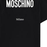 T-shirt con logo in nero Moschino - donna 