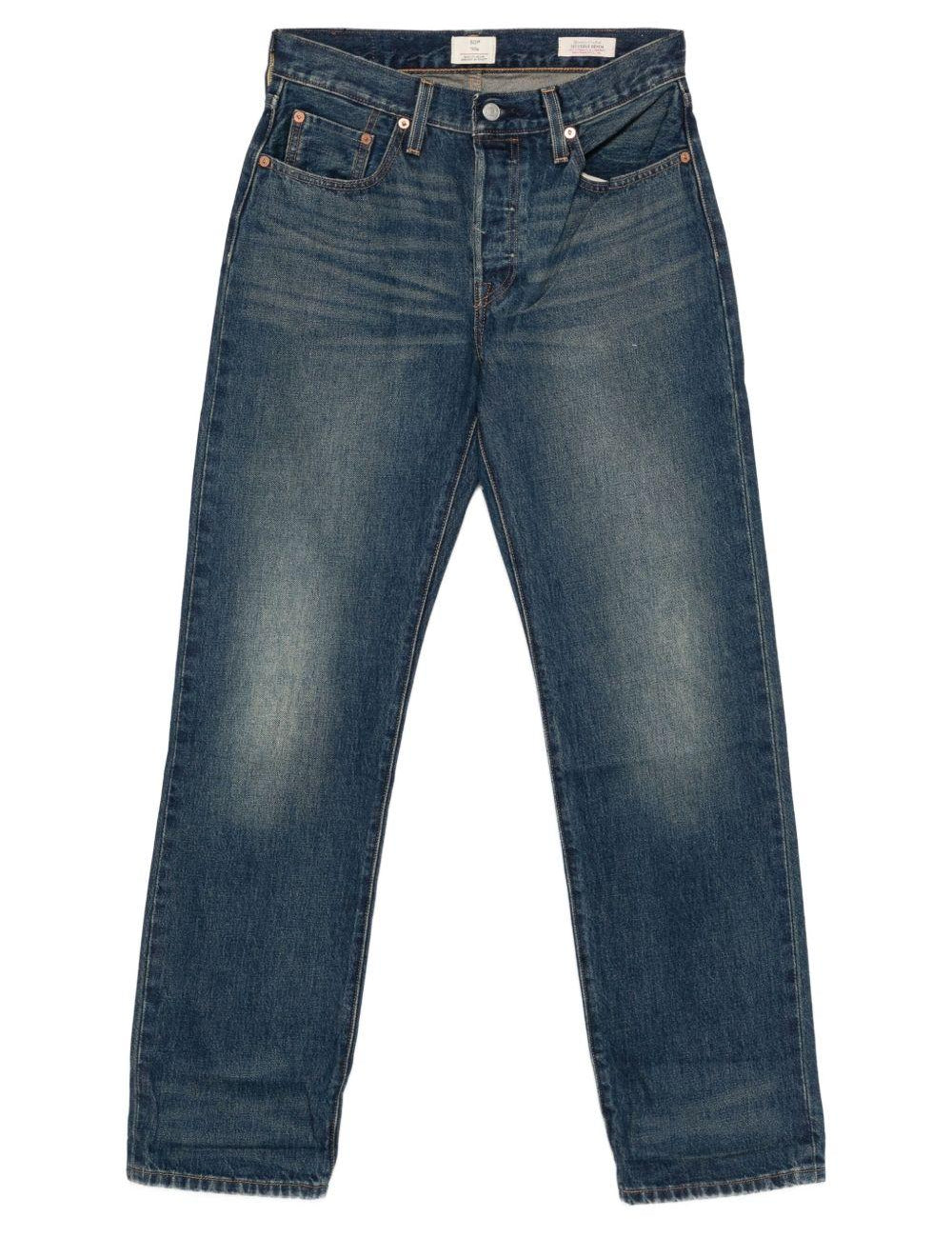 Jeans con bottoni in blu Levi's - donna 