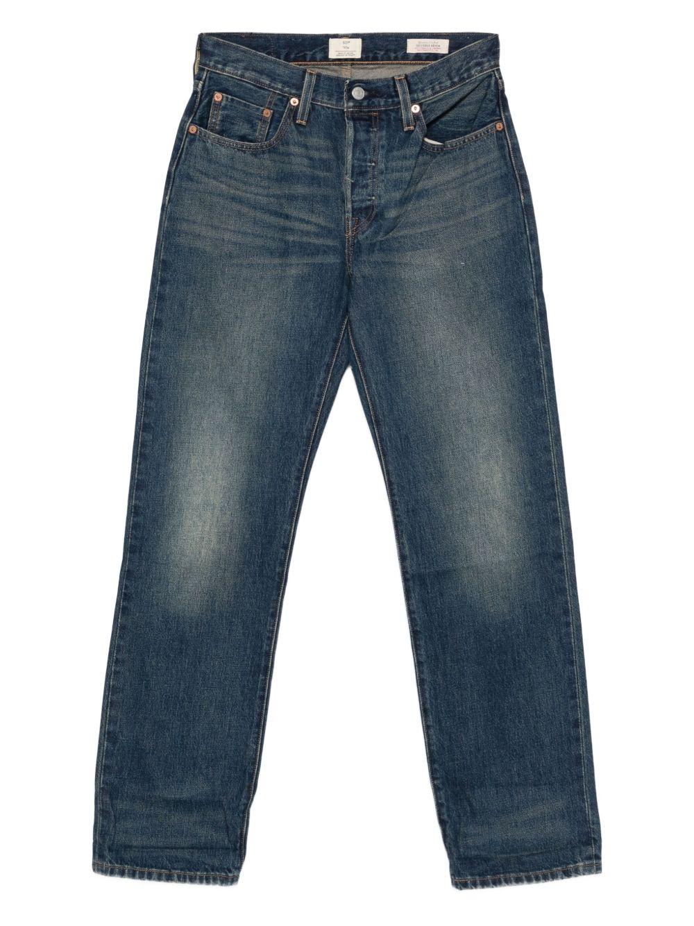 Jeans con bottoni in blu Levi's - donna 