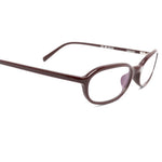 Occhiali edith con montatura ovale in borgogna Chimi - unisex 