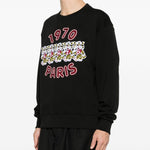 Felpa con ricamo in nero Kenzo - uomo 