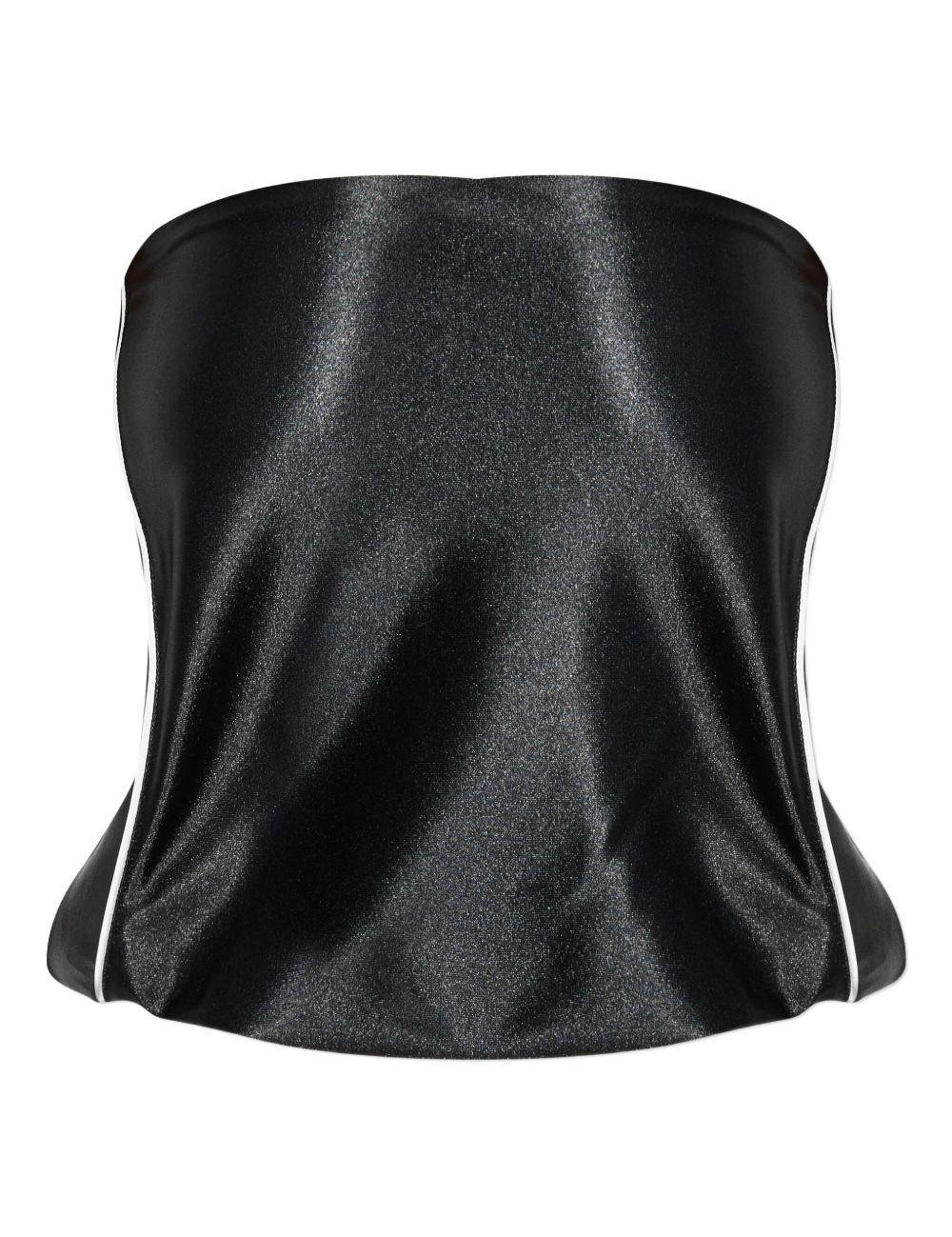 Top senza spalline in nero Alexander wang  - donna 