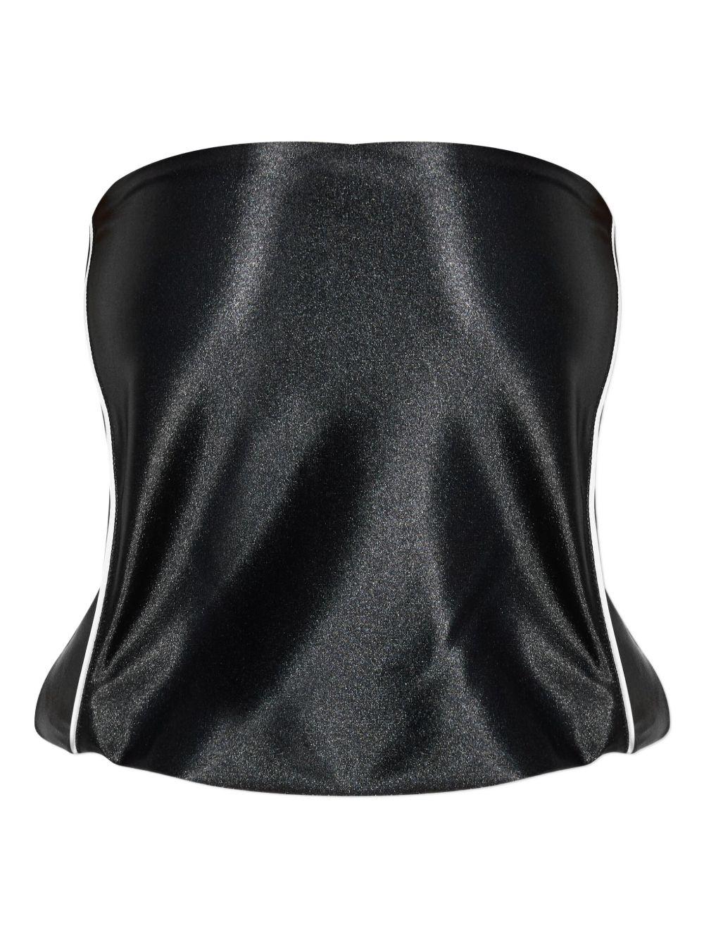Top senza spalline in nero Alexander wang  - donna 